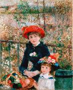 On the Terrace, Pierre-Auguste Renoir